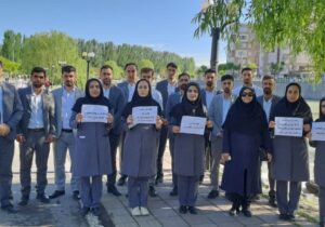 برگزاری برنامه پیادهروی به مناسبت هفته سلامت با حضور فراگیران مرکز آموزش بهورزی