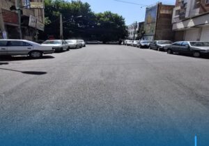 تداوم نهضت بهسازی معابر شهری؛ خیابان شهردار اسماعیلی آسفالت‌ریزی شد