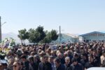 پیکر مطهر شهید مدافع وطن «مهداد پاشایی فر» در مراغه تشییع شد