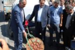 افتتاح و کلنگ زنی هفت طرح آبرسانی در مراغه