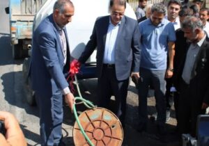 افتتاح و کلنگ زنی هفت طرح آبرسانی در مراغه